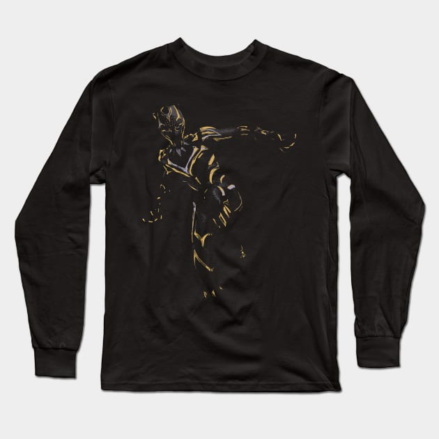 The Black Panther Legacy Long Sleeve T-Shirt by Grayson888